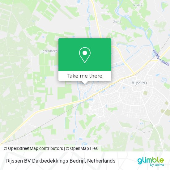 Rijssen BV Dakbedekkings Bedrijf Karte