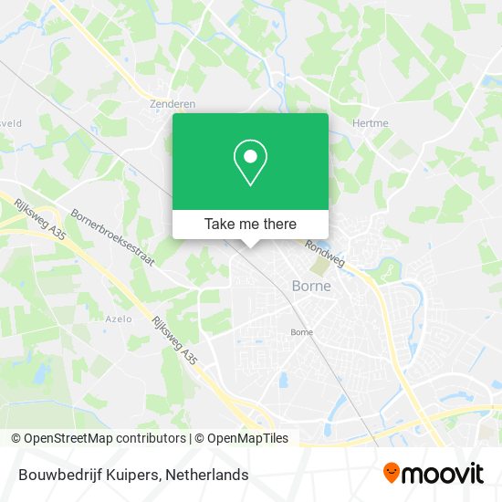 Bouwbedrijf Kuipers map