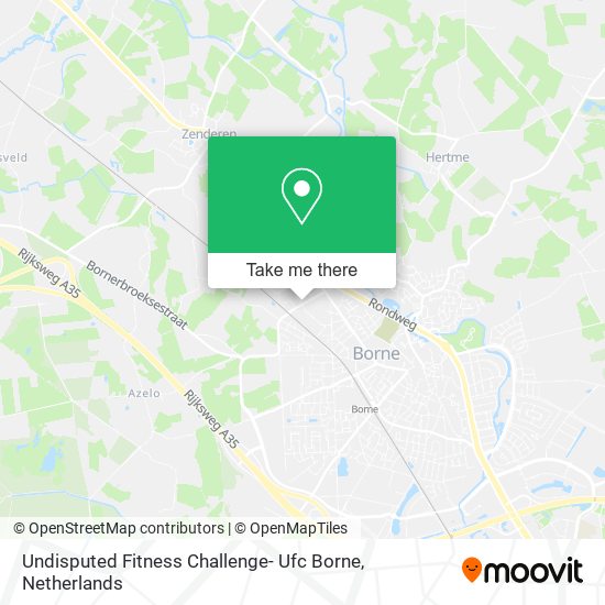 Undisputed Fitness Challenge- Ufc Borne Karte