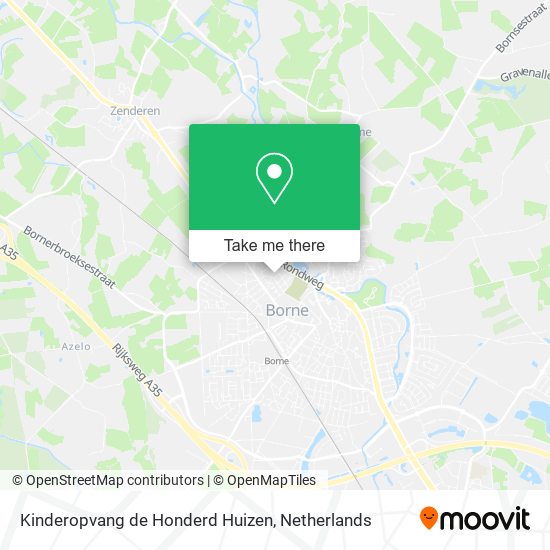 Kinderopvang de Honderd Huizen Karte