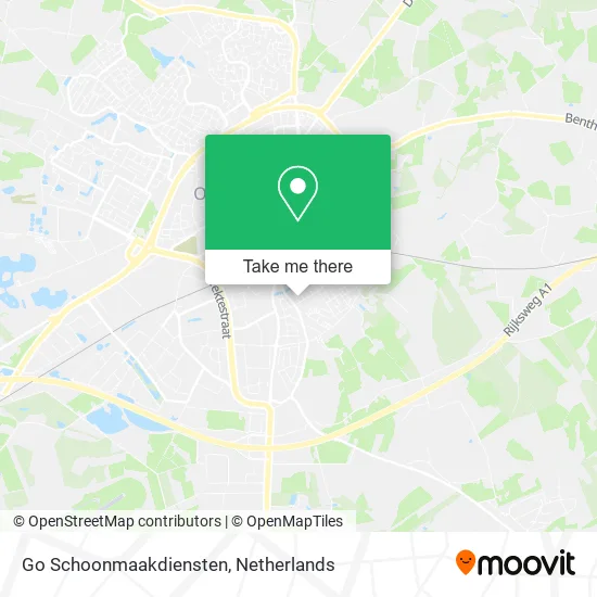 Go Schoonmaakdiensten map