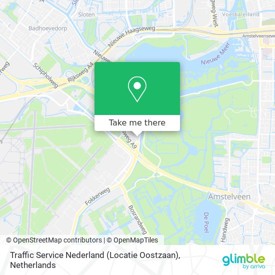 Traffic Service Nederland (Locatie Oostzaan) map