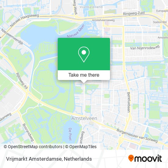 Vrijmarkt Amsterdamse map