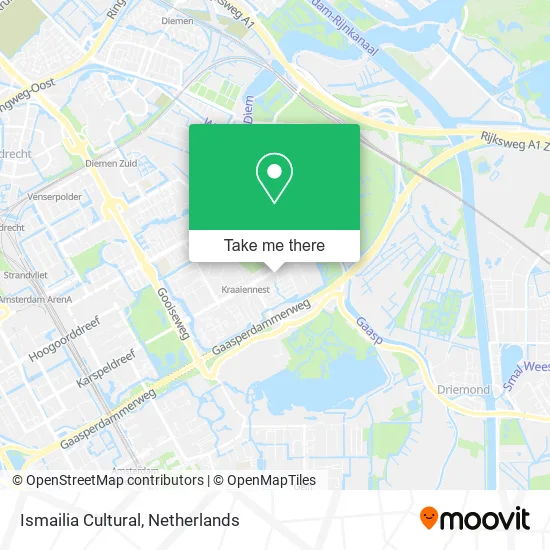 Ismailia Cultural map