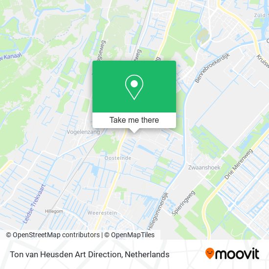 Ton van Heusden Art Direction map