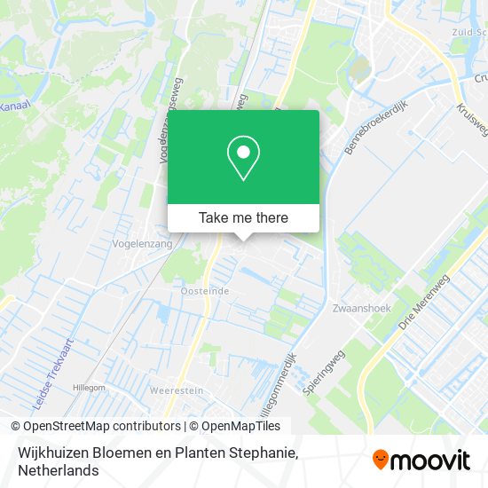 Wijkhuizen Bloemen en Planten Stephanie map