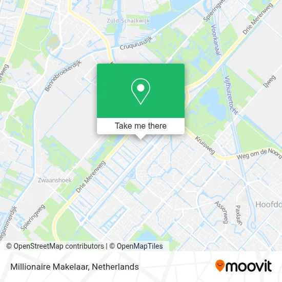 Millionaire Makelaar map