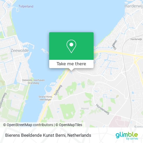 Bierens Beeldende Kunst Berni map