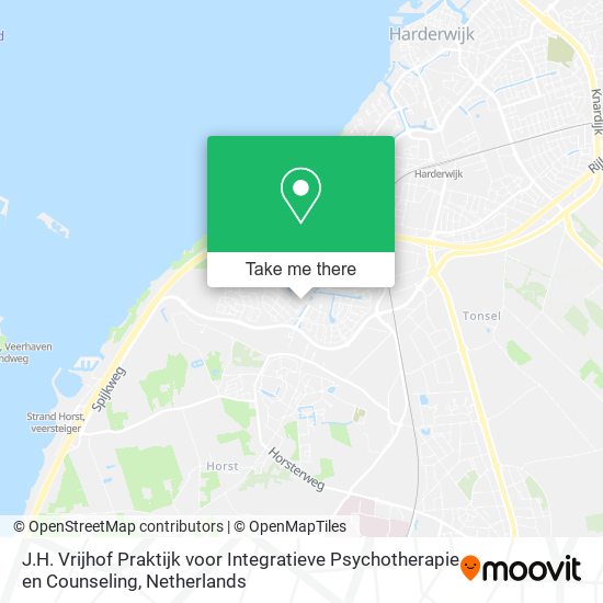 J.H. Vrijhof Praktijk voor Integratieve Psychotherapie en Counseling Karte