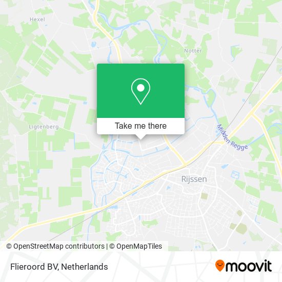 Flieroord BV map