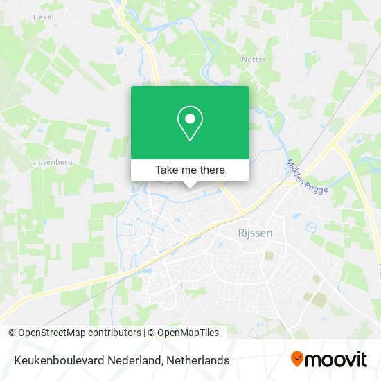 Keukenboulevard Nederland Karte