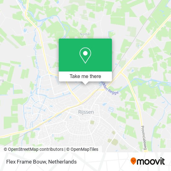 Flex Frame Bouw map