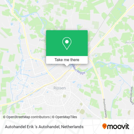 Autohandel Erik 's Autohandel Karte