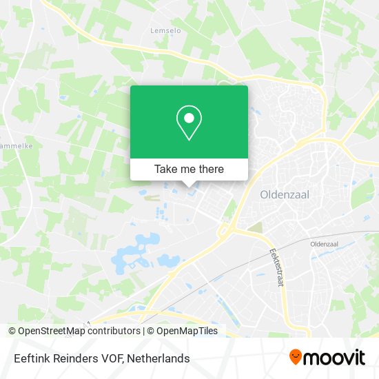 Eeftink Reinders VOF map