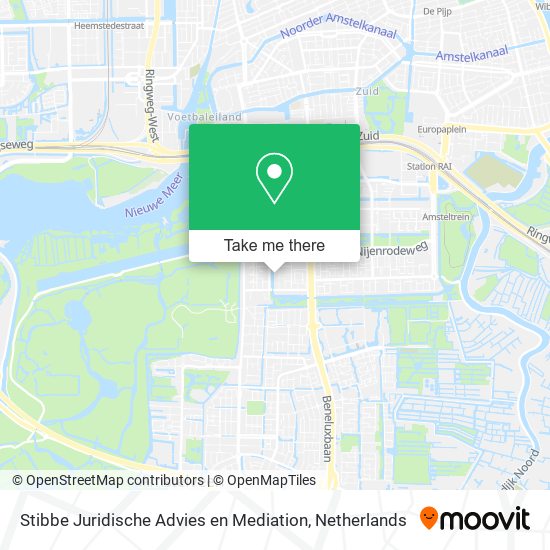 Stibbe Juridische Advies en Mediation map