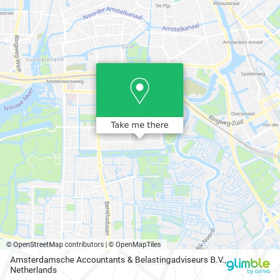 Amsterdamsche Accountants & Belastingadviseurs B.V. Karte