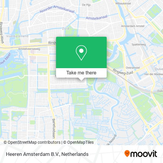 Heeren Amsterdam B.V. Karte