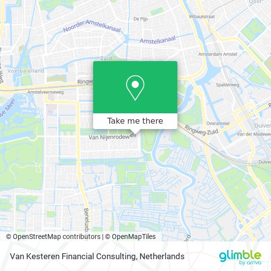 Van Kesteren Financial Consulting map