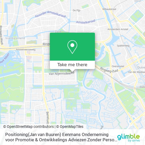 Positioning(Jan van Buuren) Eenmans Onderneming voor Promotie & Ontwikkelings Adviezen Zonder Perso map