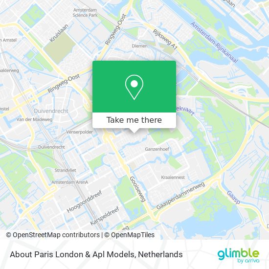 About Paris London & Apl Models map