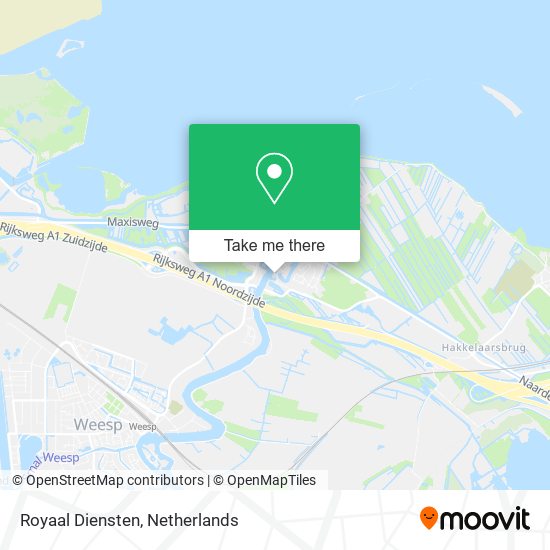 Royaal Diensten map