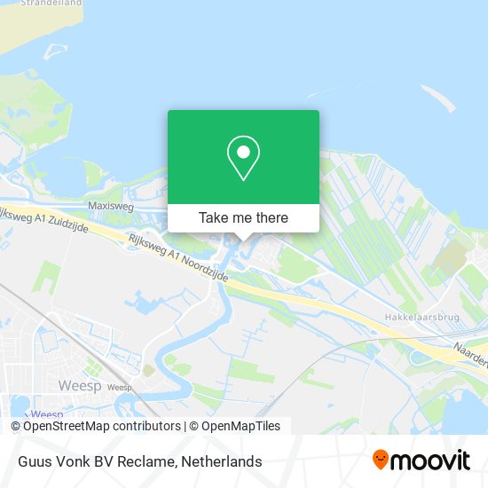 Guus Vonk BV Reclame map