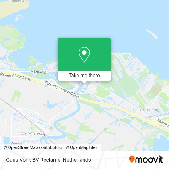 Guus Vonk BV Reclame map