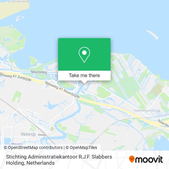 Stichting Administratiekantoor R.J.F. Slabbers Holding map
