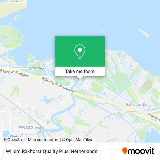 Willem Rakhorst Quality Plus map