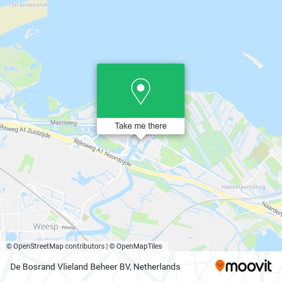 De Bosrand Vlieland Beheer BV map