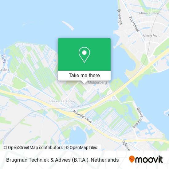 Brugman Techniek & Advies (B.T.A.) map