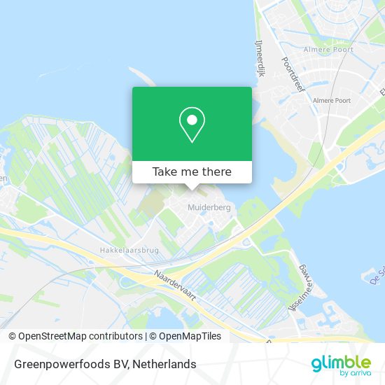 Greenpowerfoods BV map