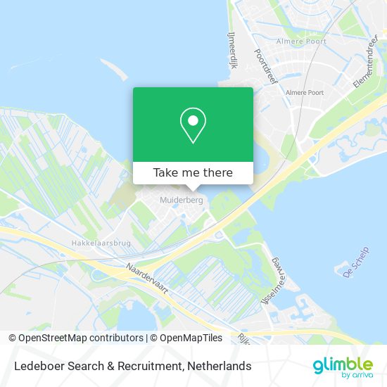 Ledeboer Search & Recruitment map