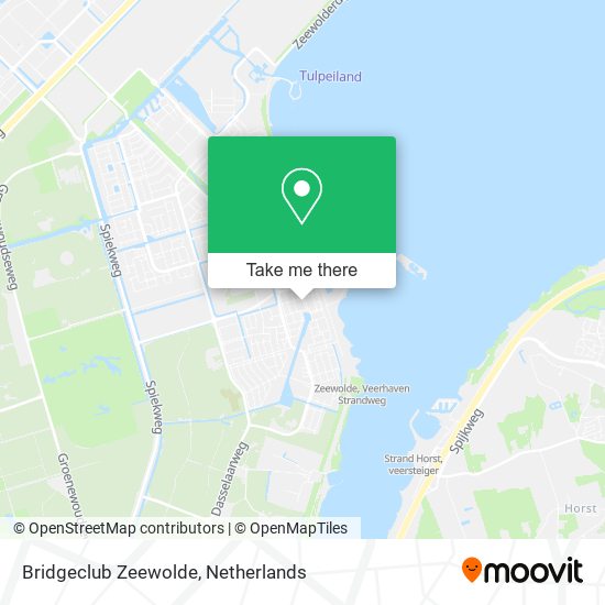 Bridgeclub Zeewolde map