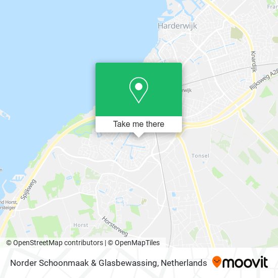 Norder Schoonmaak & Glasbewassing map