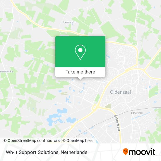 Wh-It Support Solutions map