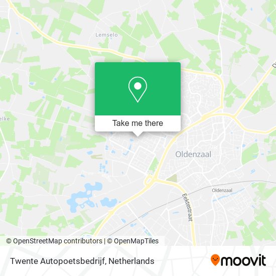 Twente Autopoetsbedrijf Karte