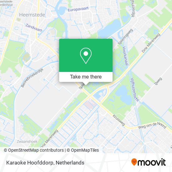 Karaoke Hoofddorp map