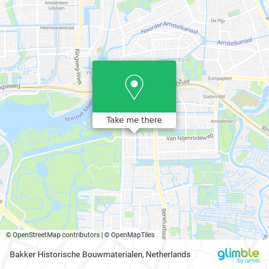 Bakker Historische Bouwmaterialen map
