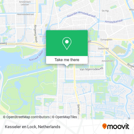 Kesseler en Lock map