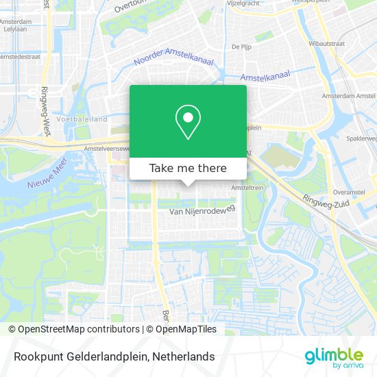 Rookpunt Gelderlandplein map