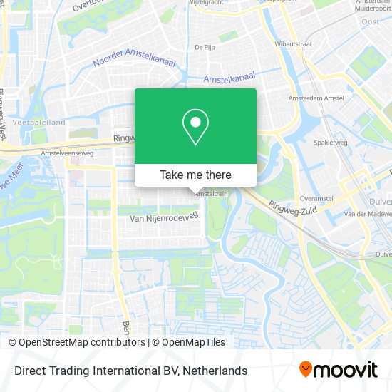 Direct Trading International BV map