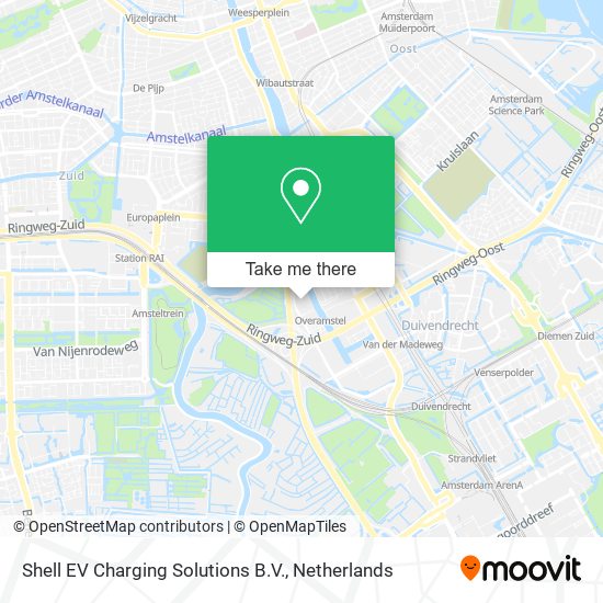 Shell EV Charging Solutions B.V. map