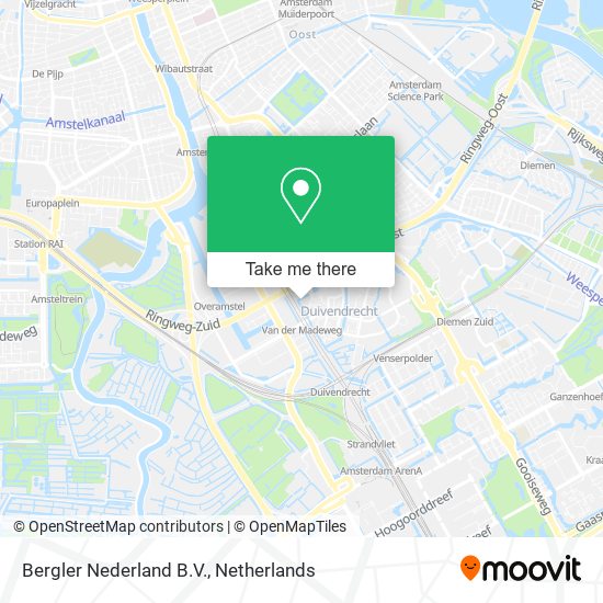 Bergler Nederland B.V. map