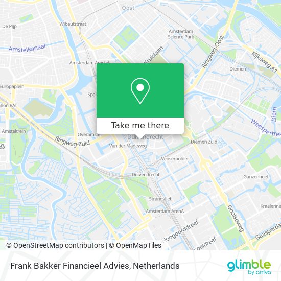 Frank Bakker Financieel Advies Karte