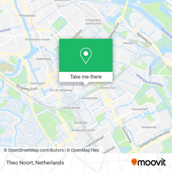 Theo Noort map