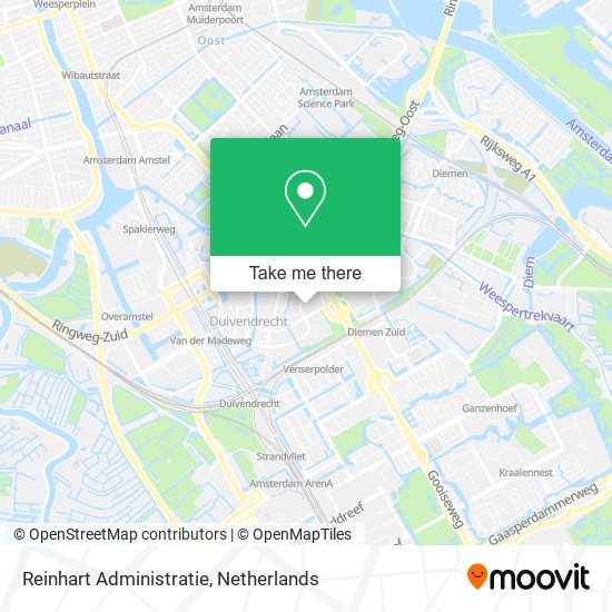 Reinhart Administratie map