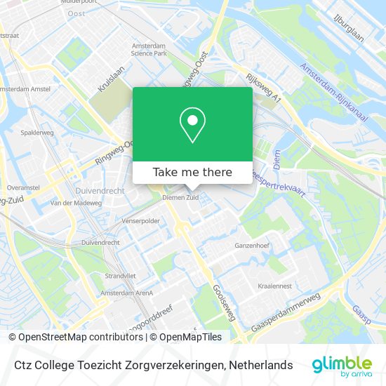 Ctz College Toezicht Zorgverzekeringen map