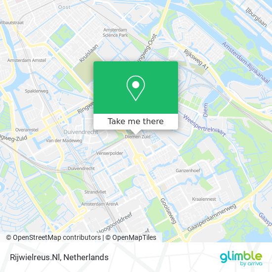 Rijwielreus.Nl map