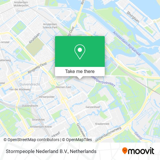 Stormpeople Nederland B.V. map
